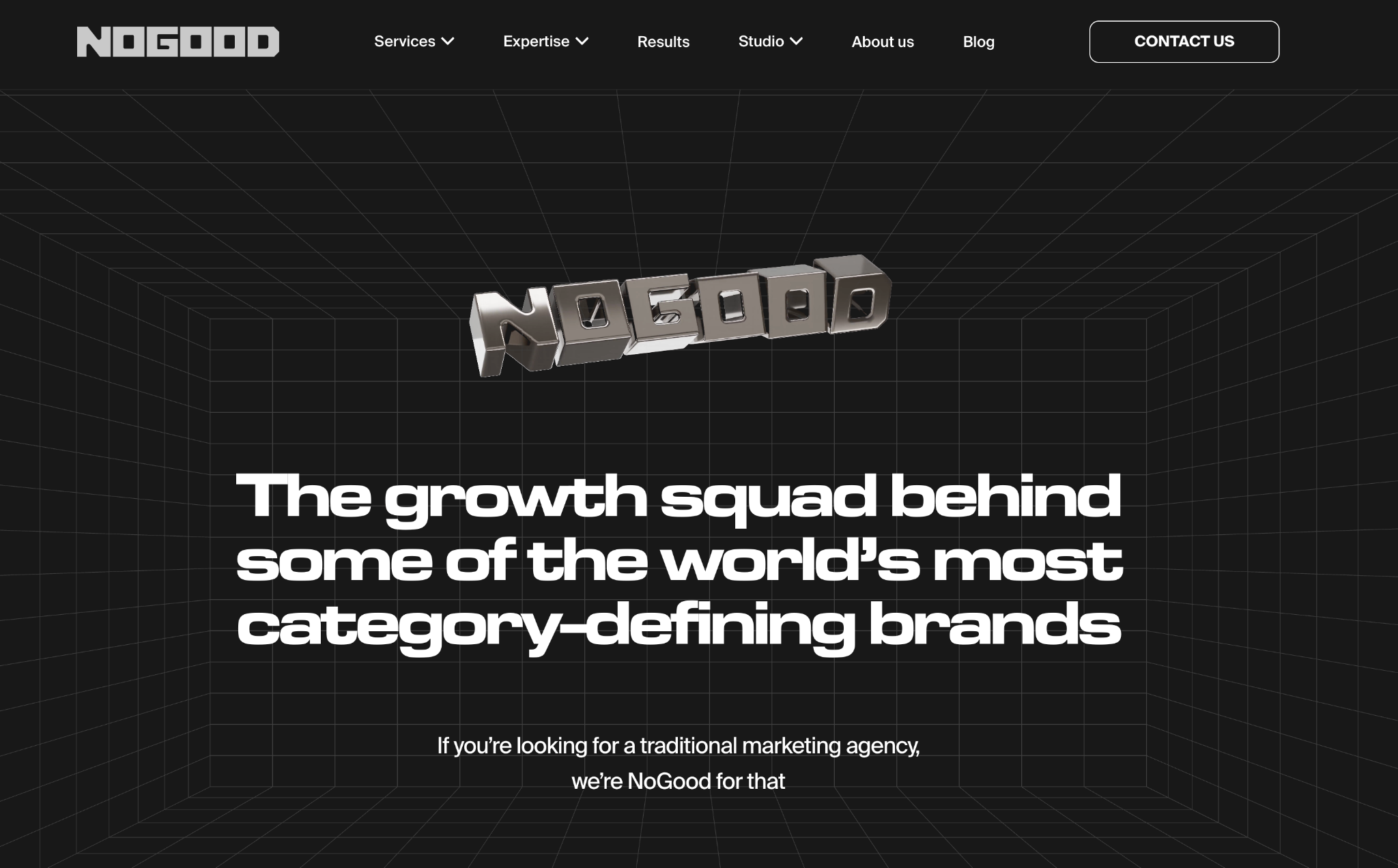 NoGood homepage