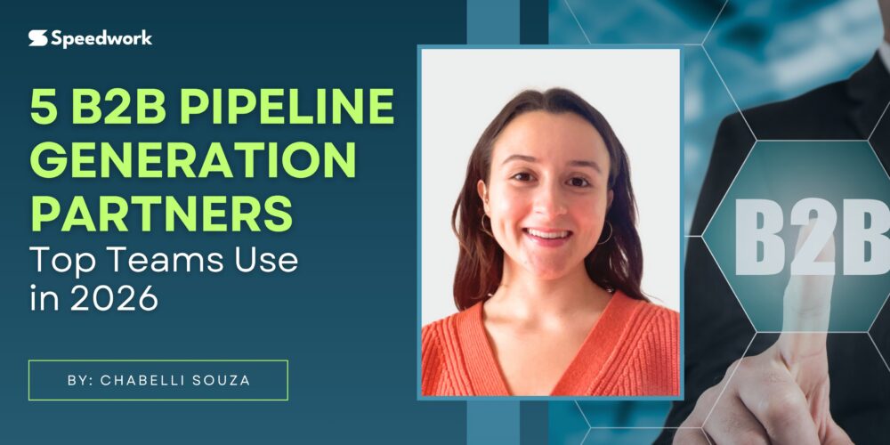 5 B2B Pipeline Generation Partners