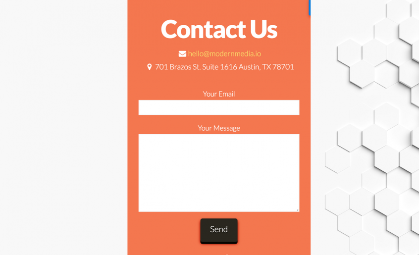 Website Lead Contact Form