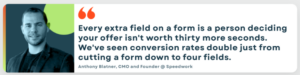 Speedwork LinkedIn Ads Agency Lead Gen Lead Gen Form