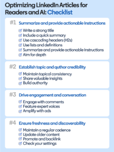 Speedwork LinkedIn Agency How to Optimize Your LinkedIn Content for AI Search