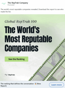 Example of the best LinkedIn ad for B2B lead generation