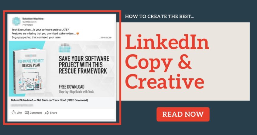 cover image for linkedin copy creative tips article