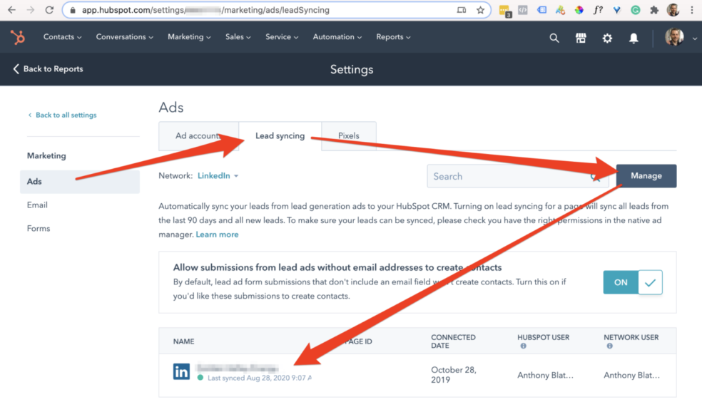 How To Connect Your CRM with LinkedIn Lead Gen Forms - Speedwork