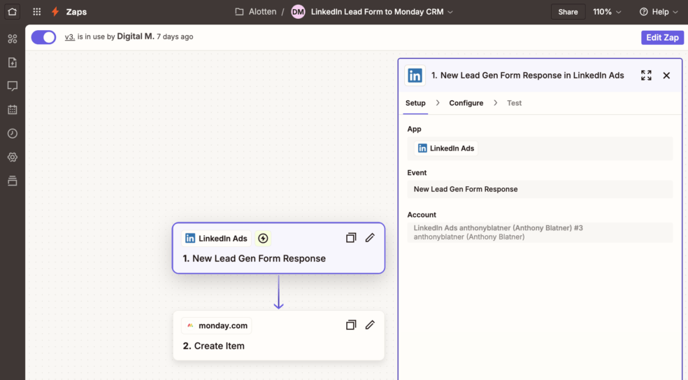 How To Connect Your CRM with LinkedIn Lead Gen Forms - Speedwork