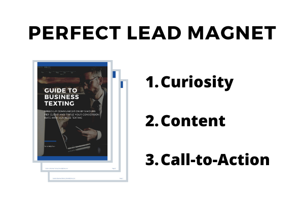 Summary of perfect lead magnet in 3 steps