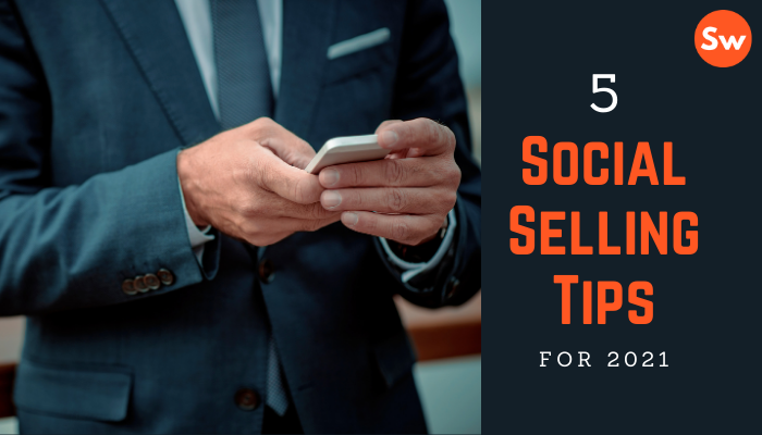 Social Selling Tips, business man texting