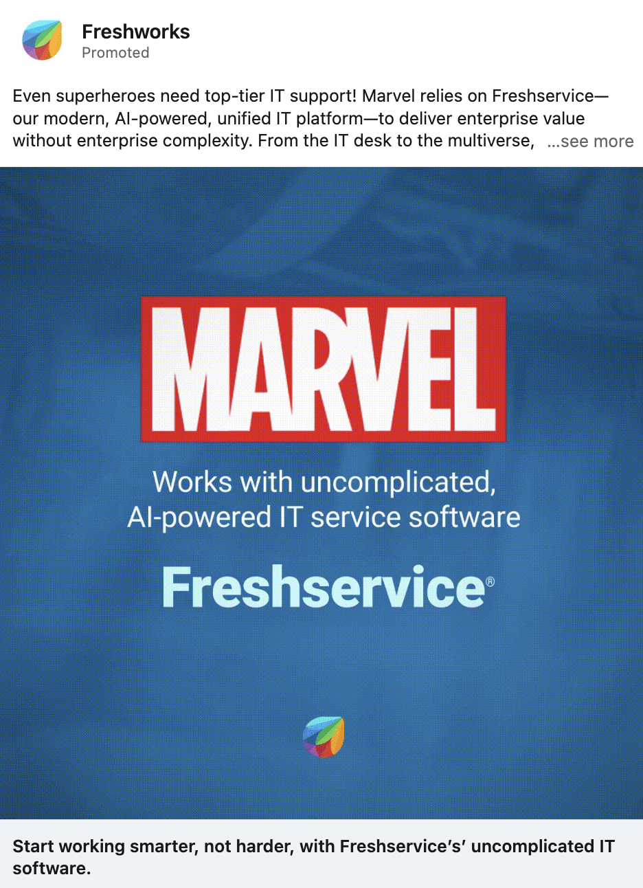 The Top LinkedIn Ad Examples for SaaS - Speedwork