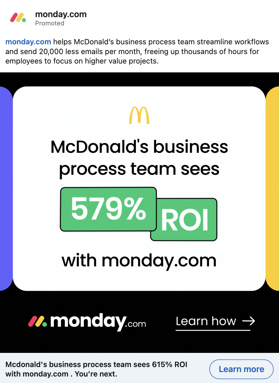 The Top LinkedIn Ad Examples for SaaS - Speedwork